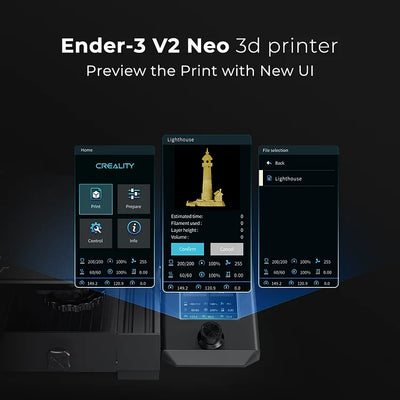 Comgrow Creality Ender-3 V2 Neo 3D Printer