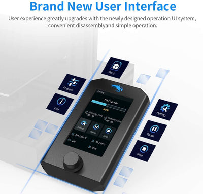ender-3 v2 new user interface design friendly