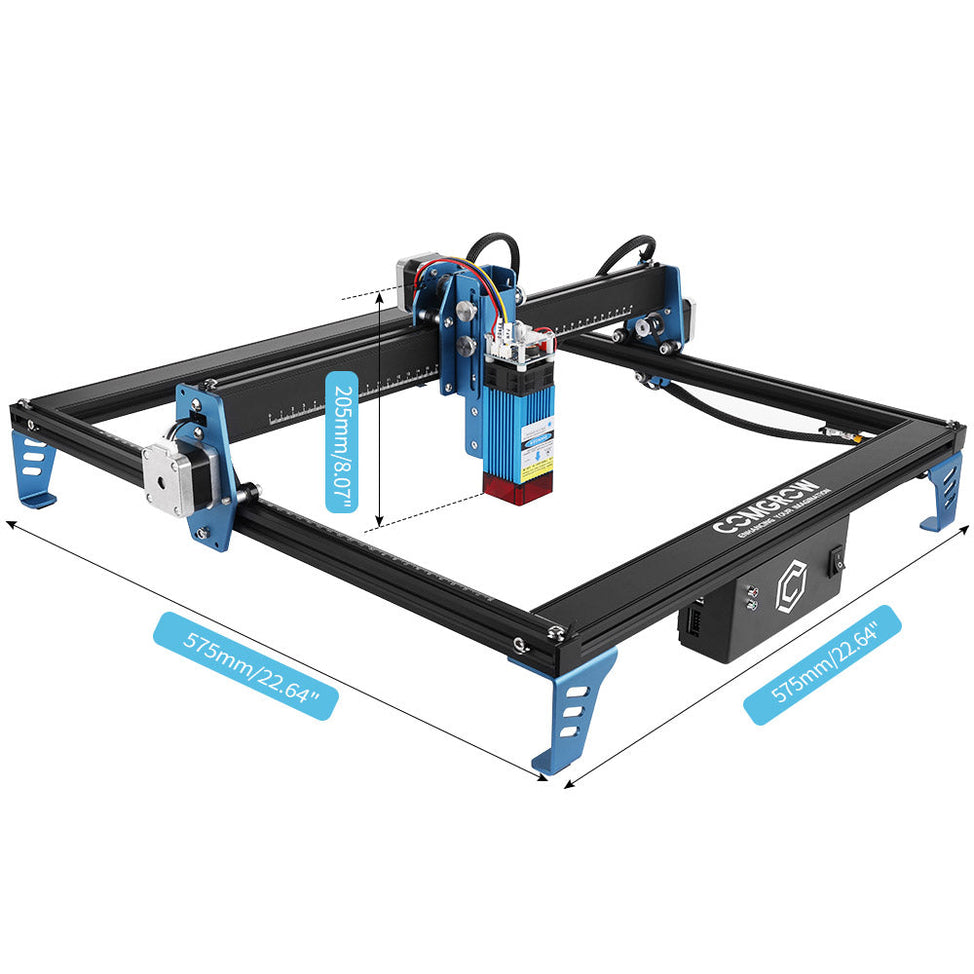 size of comgrow z1 laser engraver